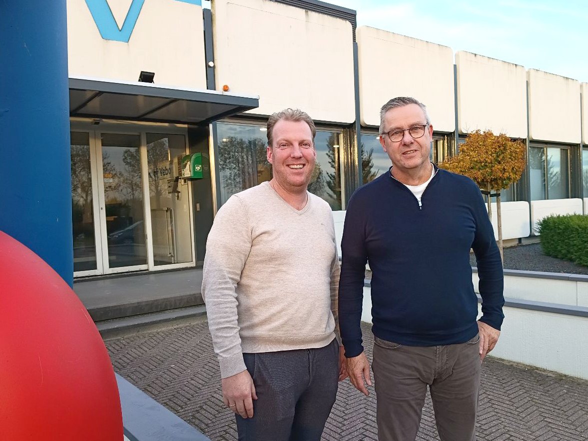 Joost Jalink links en Gert van Drie rechts