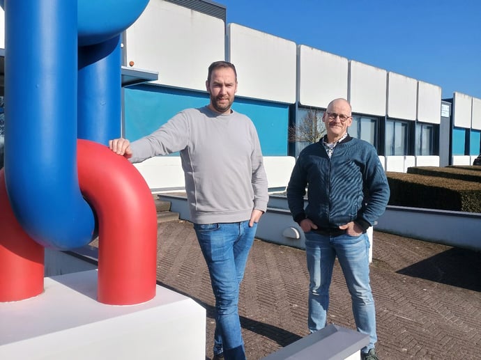 Jurgen en Henk van Vebo Staal